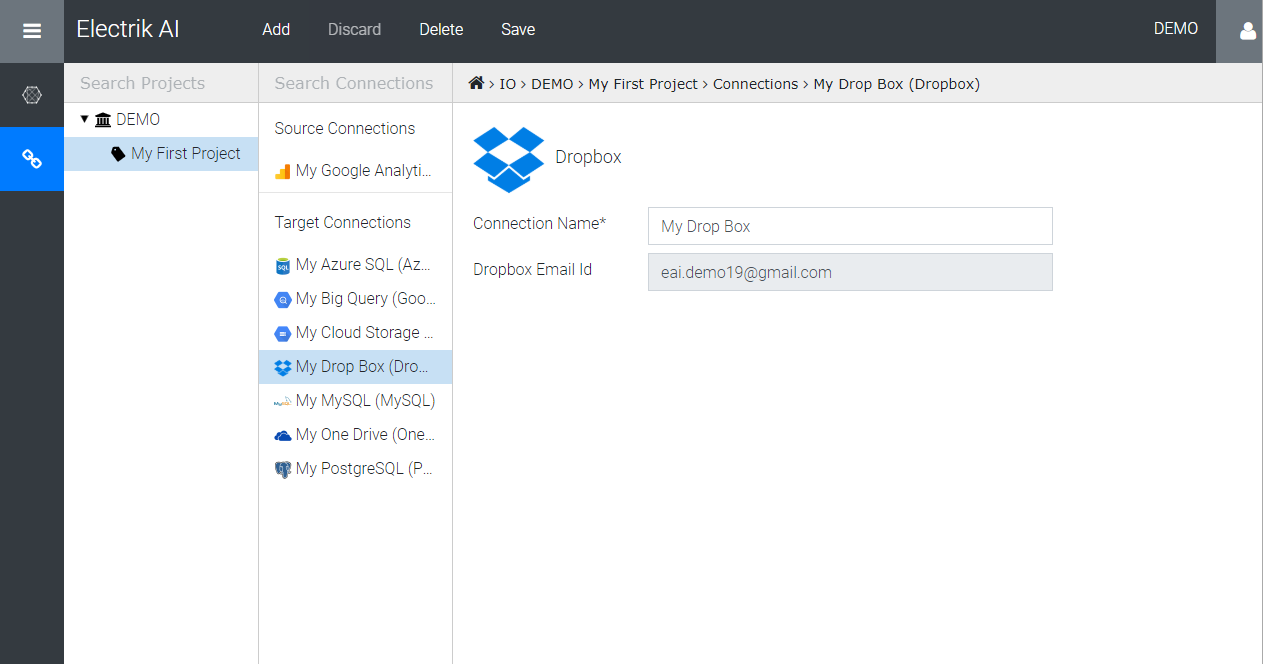 Connection succesfully-Electrik.ai