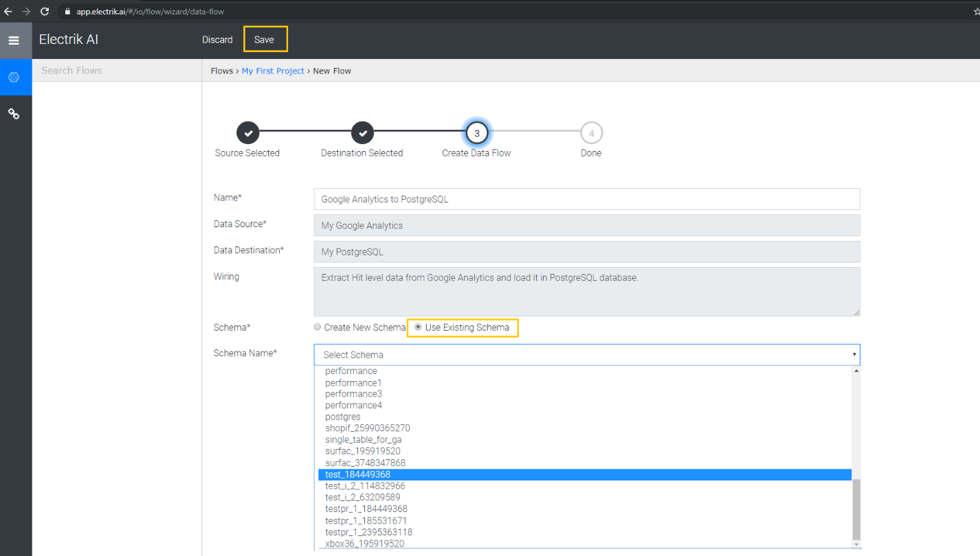 How To Extract Google Analytics Data | Electrik.AI Documentation