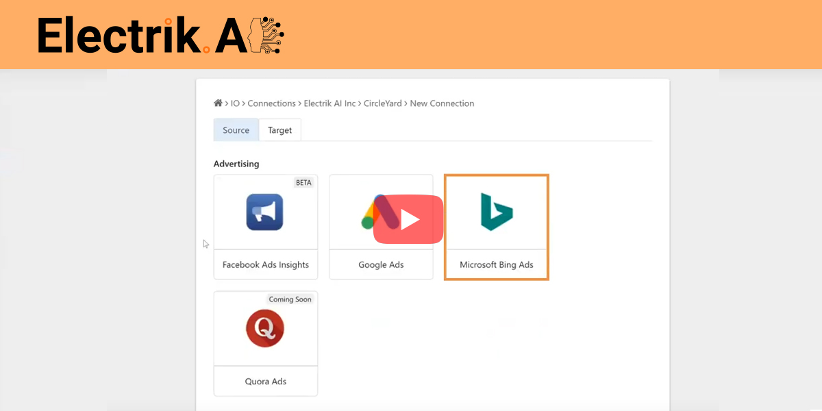 How to Export Microsoft Ads Data to BigQuery with ElectrikAI