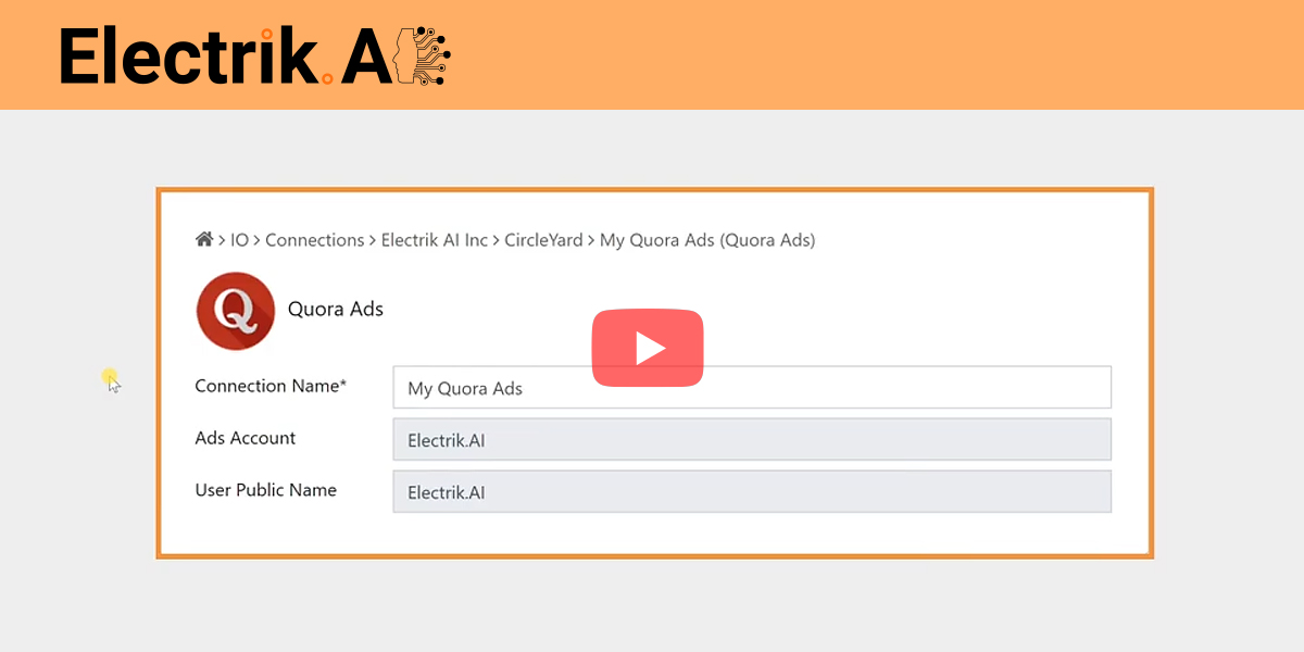 How to Export Quora Ads Data to BigQuery with ElectrikAI